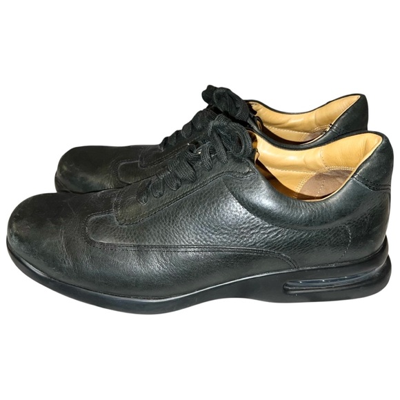 Cole Haan Shoes Men’s Size 11 Medium Black Air Conner Oxford Leather Sneaker - Picture 1 of 10
